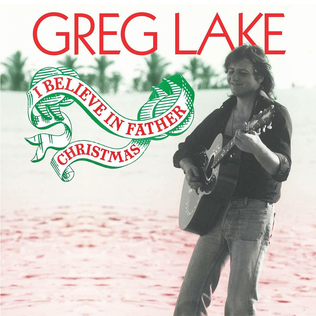 GREG LAKE - I Believe in Father Christmas - 10" - Transparent Red Vinyl