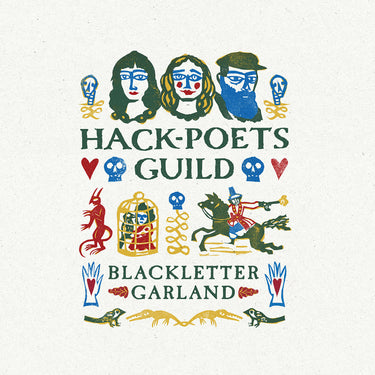 HACK-POETS GUILD - Blackletter Garland - 2LP - Blue Vinyl