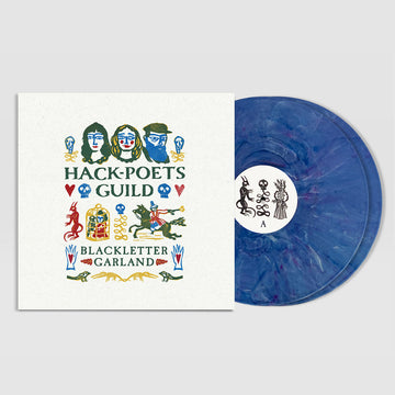HACK-POETS GUILD - Blackletter Garland - 2LP - Blue Vinyl