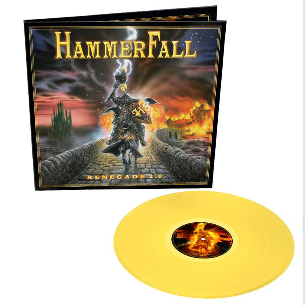 HAMMERFALL - Renegade 2.0 (20 Year Anniv. Ed.) - 2LP - Transparent Yellow Vinyl