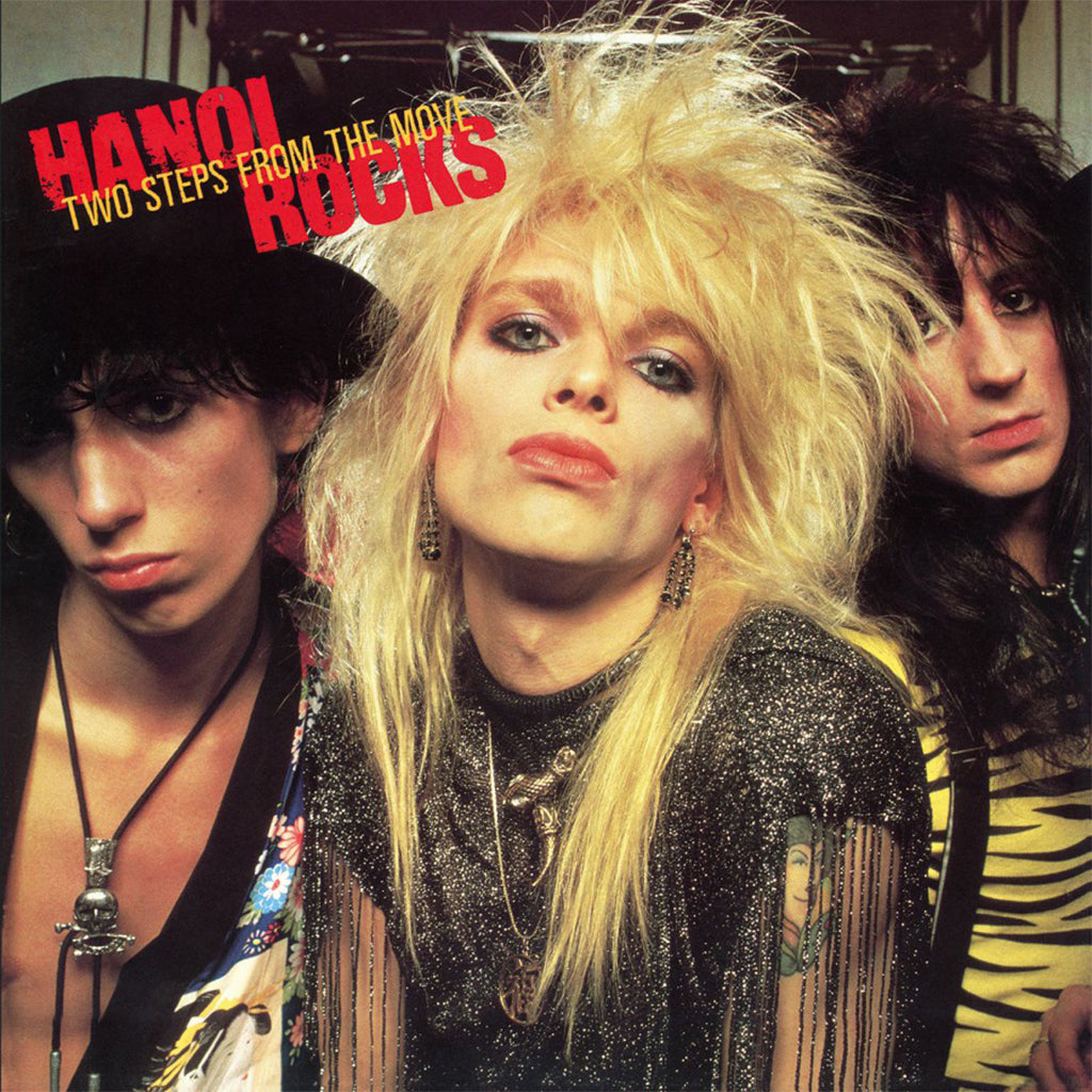 HANOI ROCKS - Two Steps From The Move (2023 Reissue) - LP - 180g Translucent Red Vinyl
