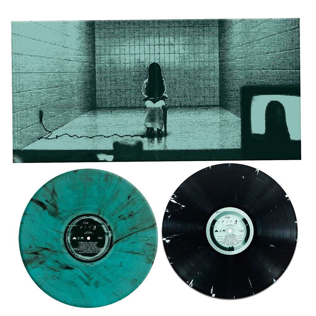 HANS ZIMMER - The Ring - Original Soundtrack (20th Anniversary) - 2LP - Gatefold 180g Green & Blue Marbled / Black w/ White Splatter Vinyl