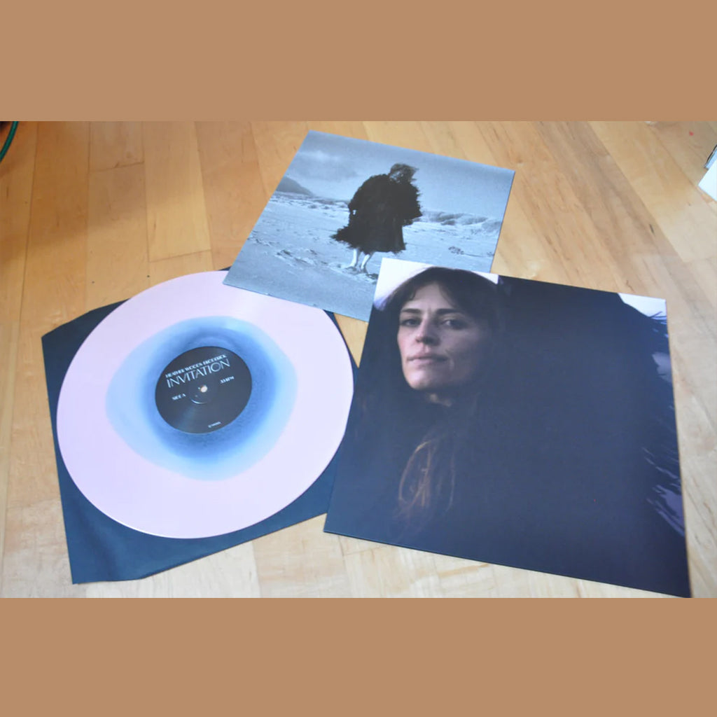 HEATHER WOODS BRODERICK - Invitation - LP - Sand & Seawater Vinyl