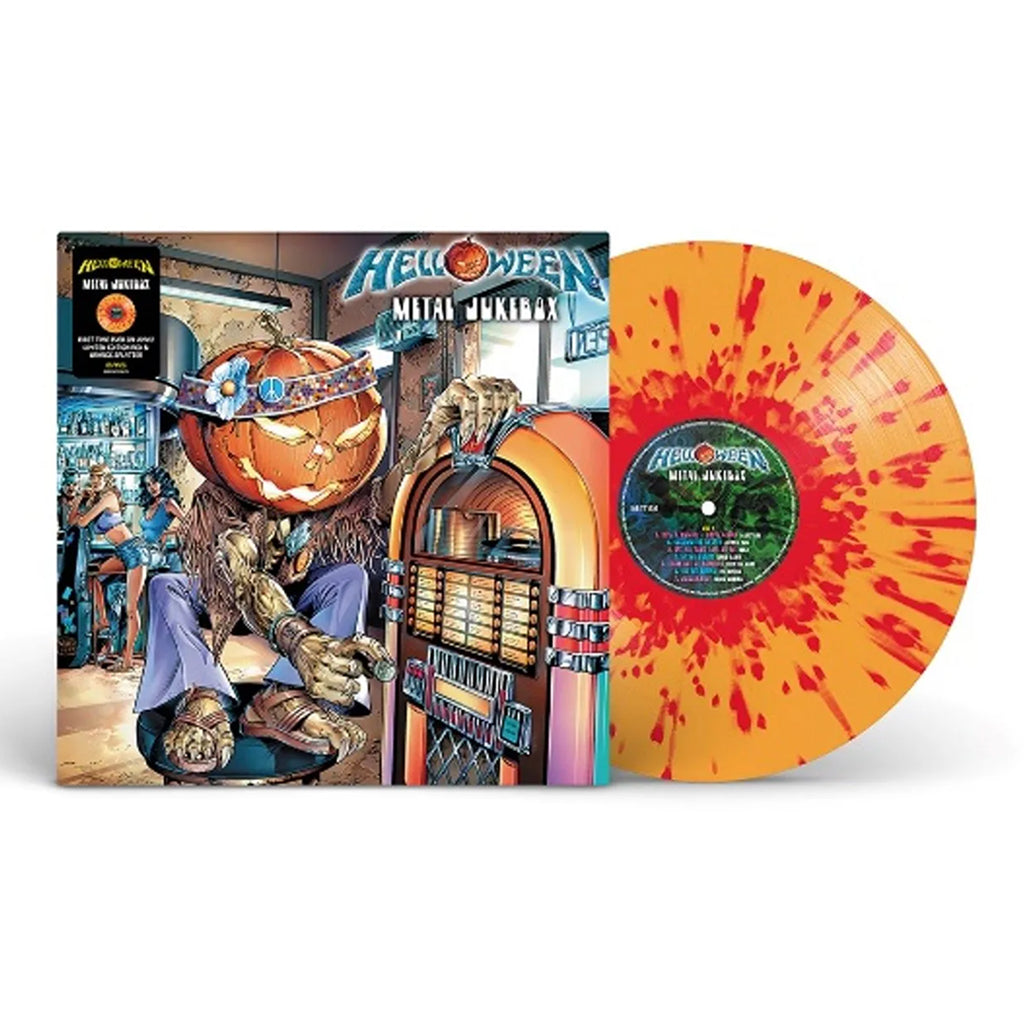 HELLOWEEN - Metal Jukebox (2022 Reissue) - LP - Red & Orange Splatter Vinyl