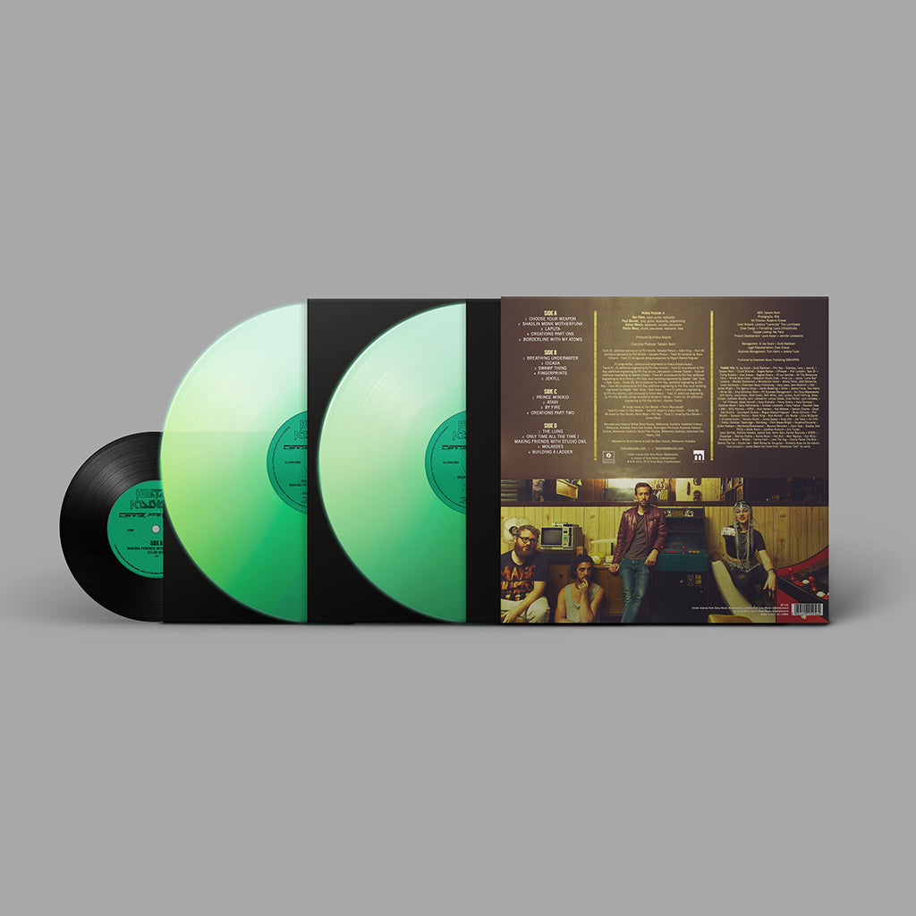 HIATUS KAIYOTE - Choose Your Weapon (2022 Deluxe Reissue) - 2LP & Bonus 7" - Photoluminescent / Transparent Vinyl