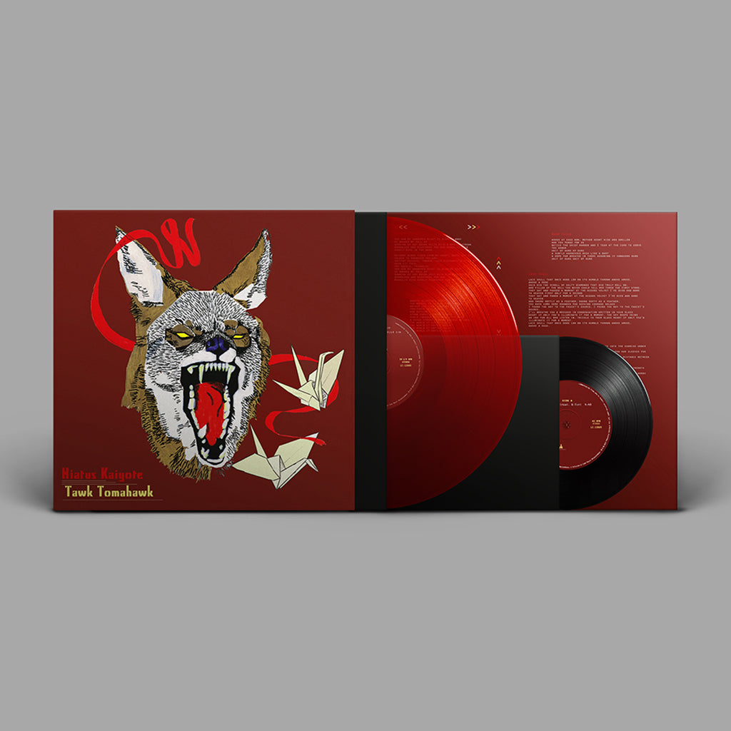HIATUS KAIYOTE - Tawk Tomahawk (2022 Deluxe Reissue) - LP & Bonus 7" - Red Transparent Vinyl