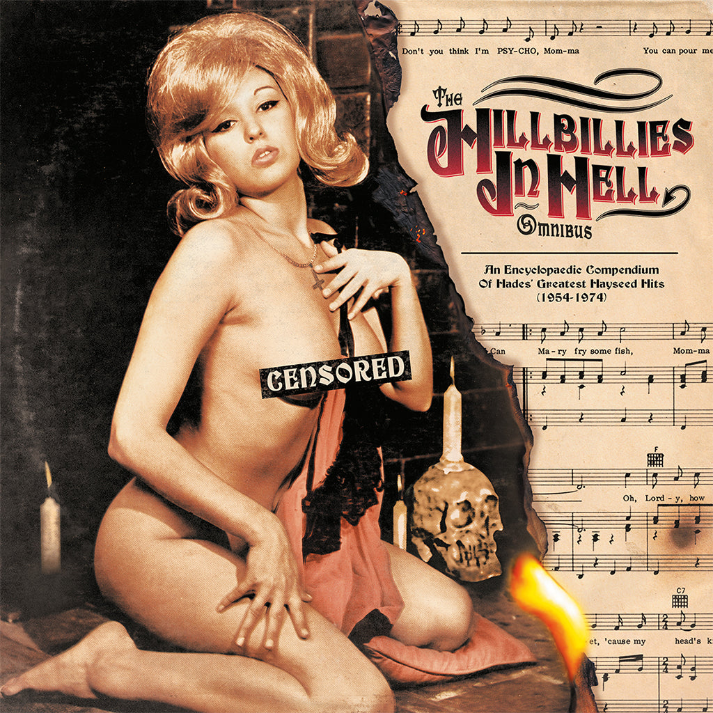 VARIOUS - The Hillbillies In Hell Omnibus: An Encyclopaedic Compendium Of Hades' Greatest Hayseed Hits (1954-1974)  - LP - Deluxe Gatefold Randomly Inserted Colour Vinyl