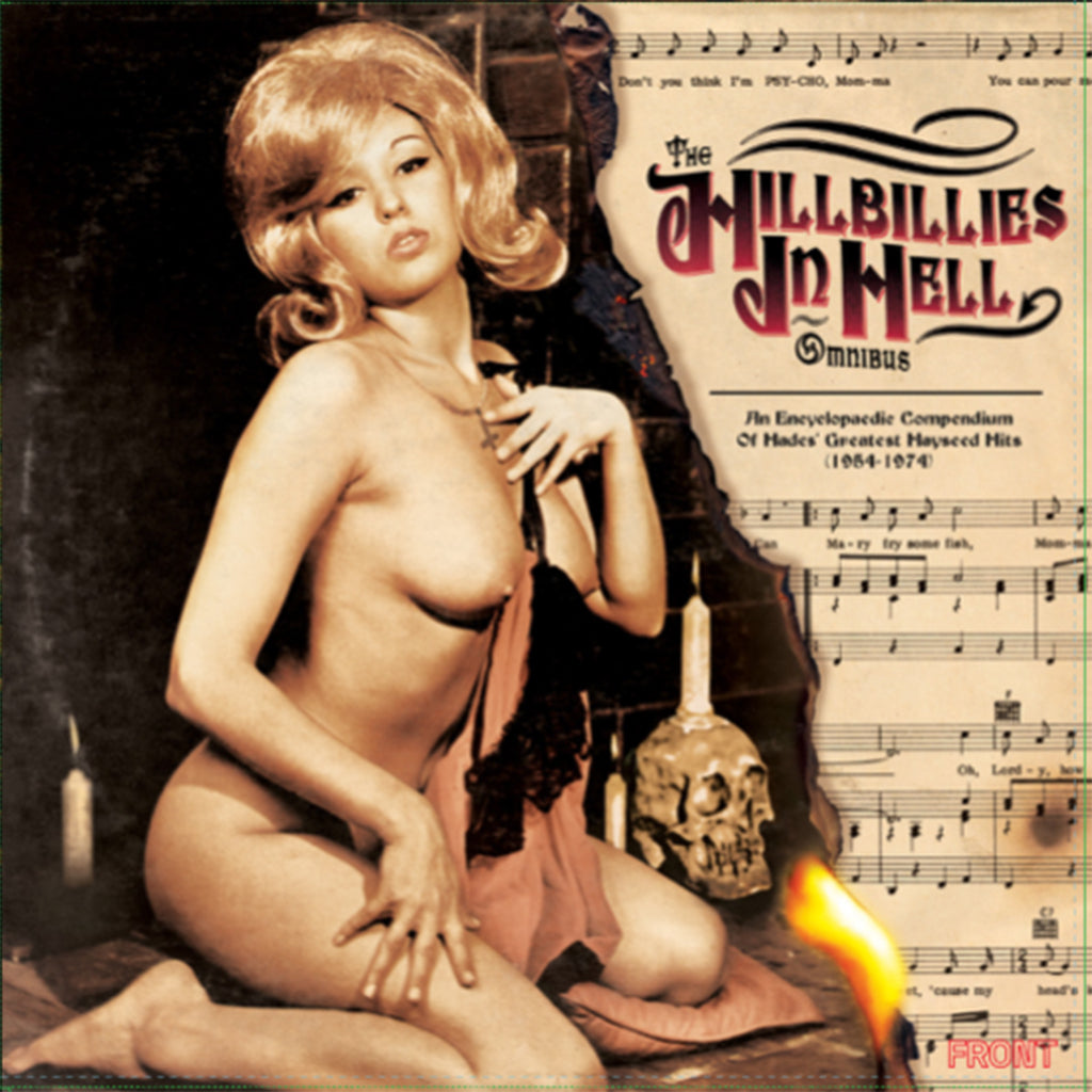 VARIOUS - The Hillbillies In Hell Omnibus: An Encyclopaedic Compendium Of Hades' Greatest Hayseed Hits (1954-1974)  - LP - Deluxe Gatefold Randomly Inserted Colour Vinyl