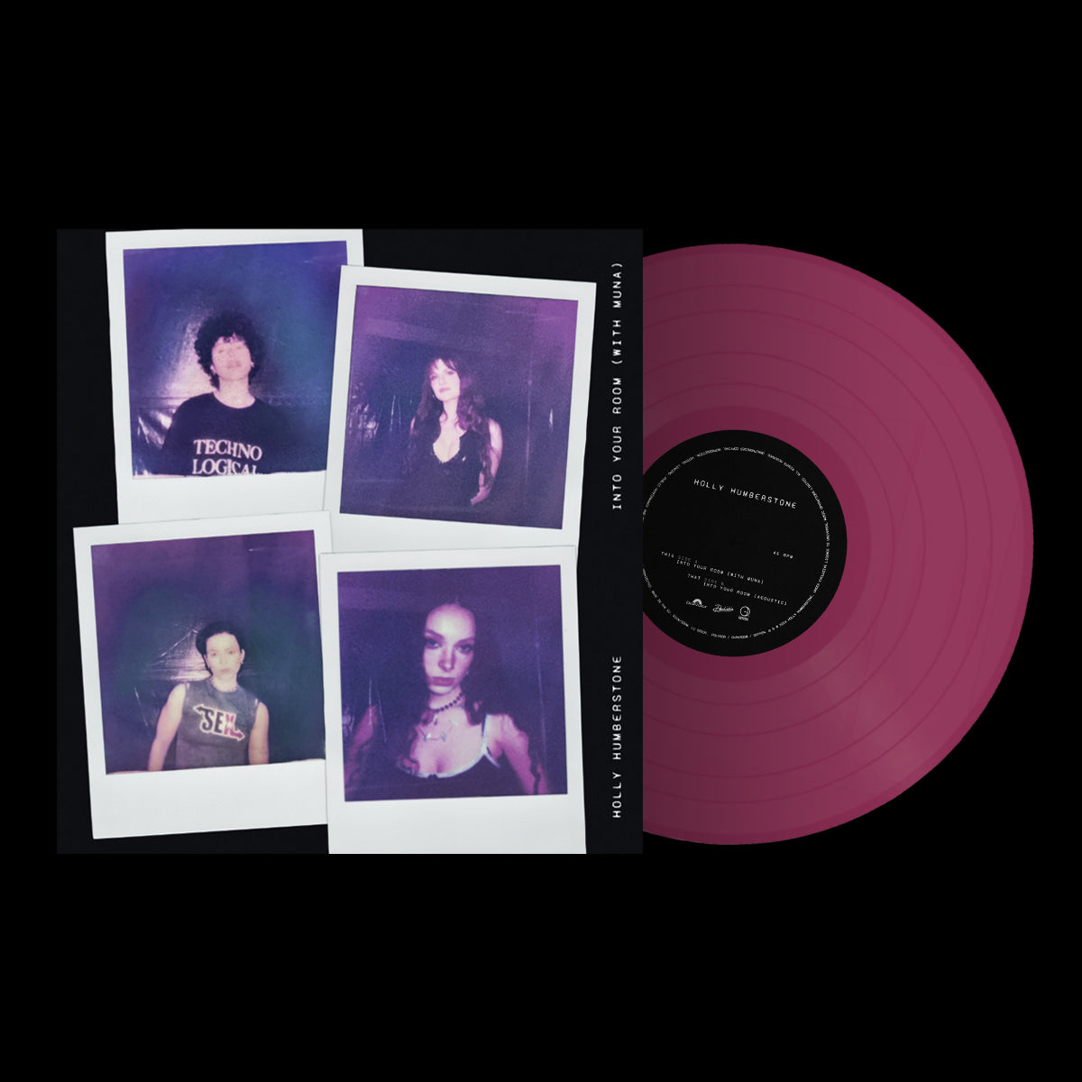 HOLLY HUMBERSTONE - Into Your Room (with MUNA) - 7" - Purple Vinyl  [RSD 2024]