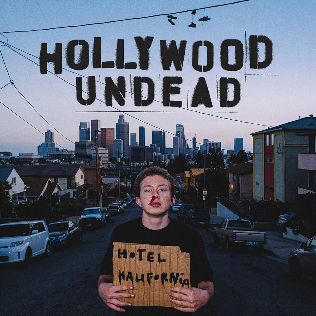 HOLLYWOOD UNDEAD - Hotel Kalifornia - (Deluxe Version - RSD Exclusive) - 2LP - Baby Blue Vinyl