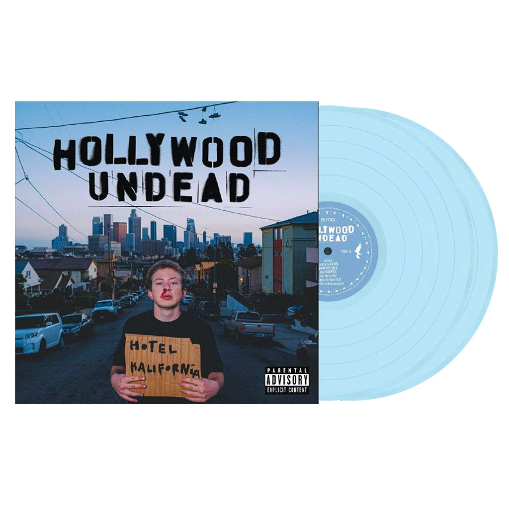 HOLLYWOOD UNDEAD - Hotel Kalifornia - (Deluxe Version - RSD Exclusive) - 2LP - Baby Blue Vinyl