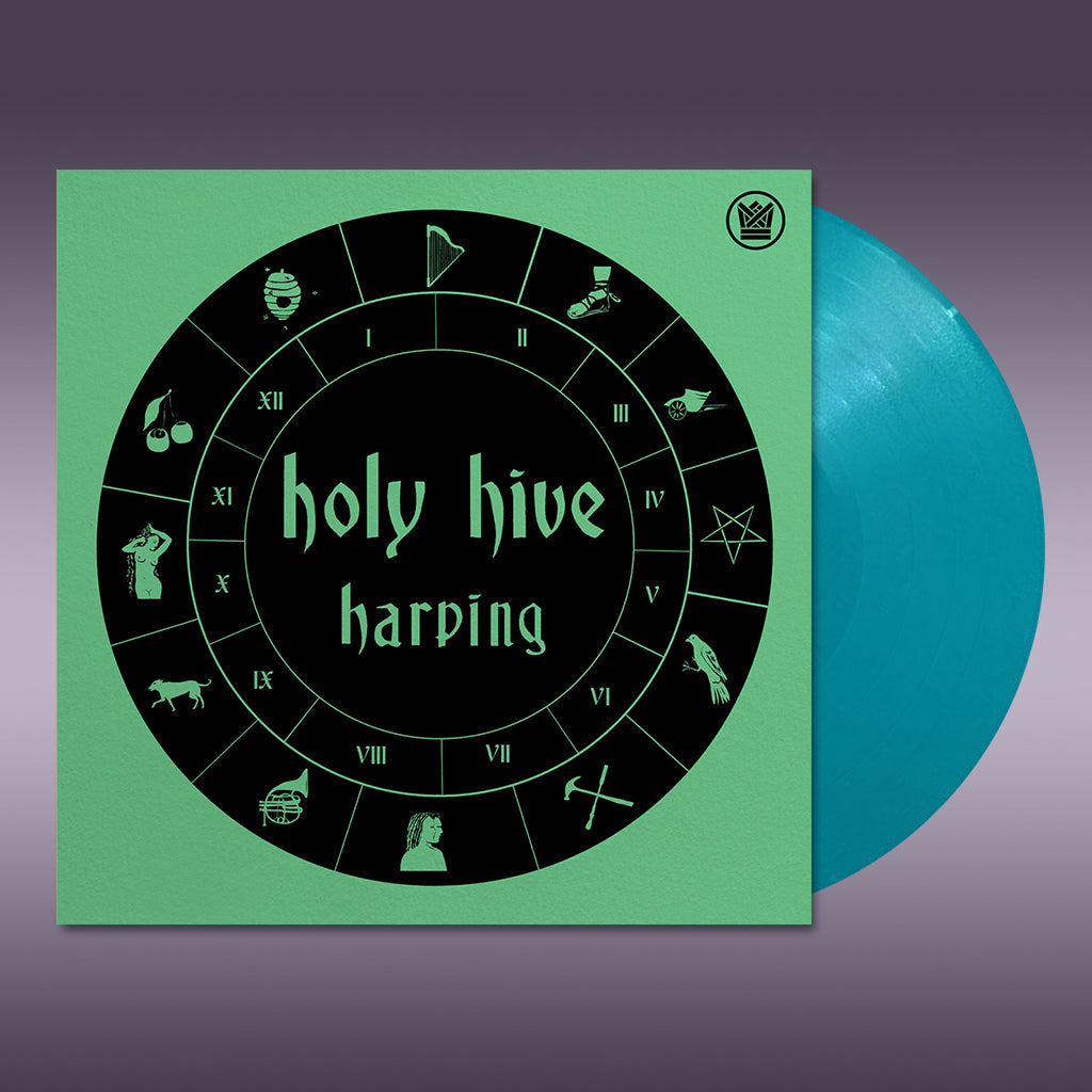 HOLY HIVE - Harping EP (2023 Edition) - LP - Turquoise Vinyl [FEB 24]