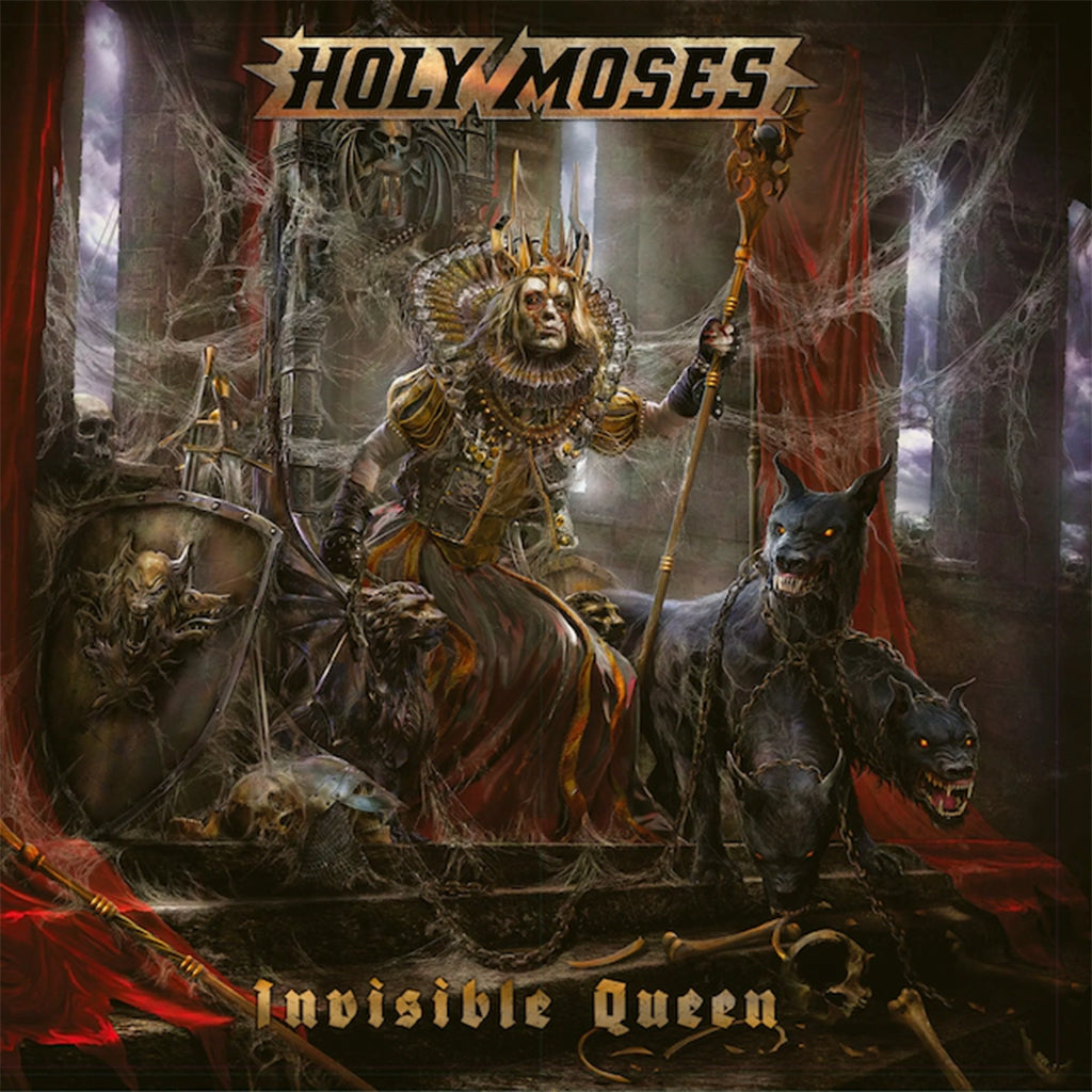 HOLY MOSES - Invisible Queen - 2LP - 180g White & Black Marbled Vinyl [APR 14]