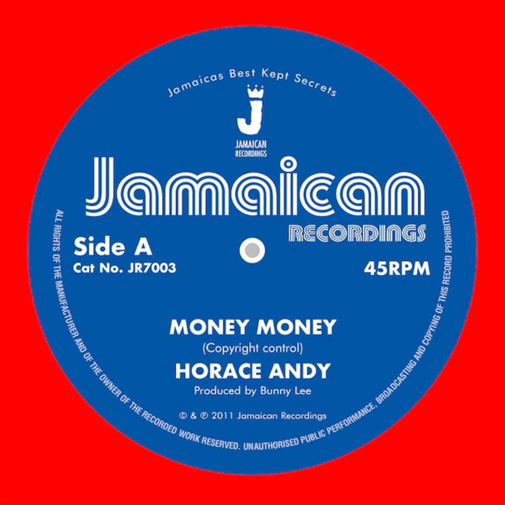 HORACE ANDY - Money Money (2023 Reissue) - 7" - Vinyl [FEB 24]