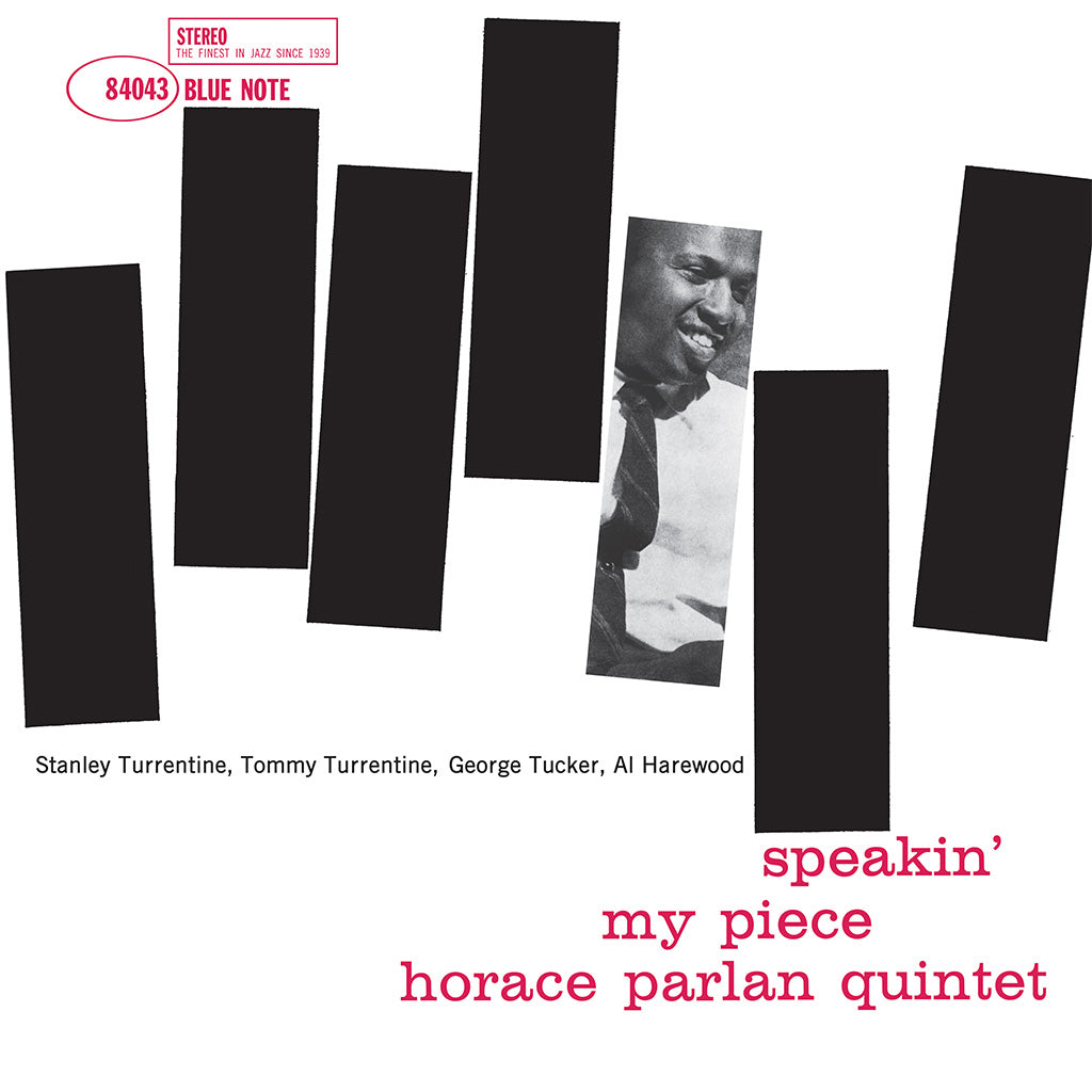 HORACE PARLAN QUINTET - Speakin’ My Piece (Blue Note Classic Vinyl Series) - LP - 180g Vinyl