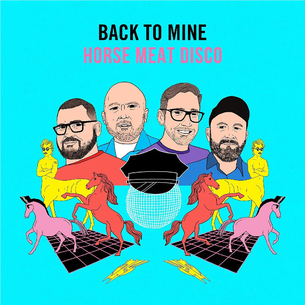 VARIOUS ARTISTS - Back to Mine: Horse Meat Disco - 2LP - Yellow Vinyl