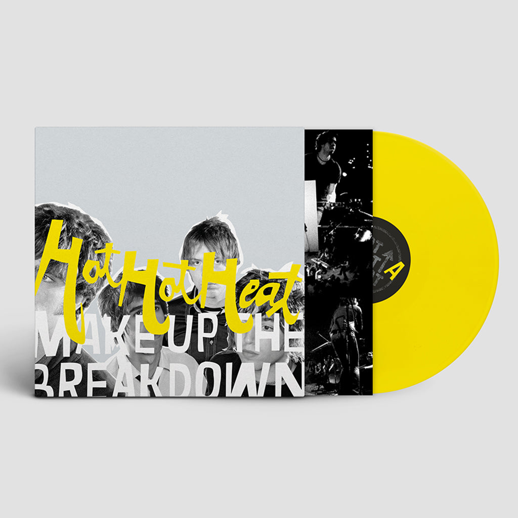 HOT HOT HEAT - Make Up The Breakdown (Loser Edition) - LP - Opaque Yellow Vinyl