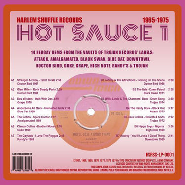 VARIOUS / HARLEM SHUFFLE RECORDS PRESENTS - Hot Sauce Vol. 1 (w/ Poster) - LP - 180g Vinyl [MAR 24]