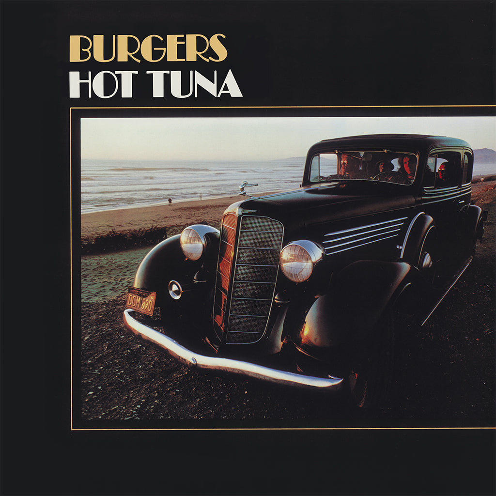HOT TUNA - Burgers - 50th Anniversary (S.Y.E.O.R. 2023 Reissue) - LP - Transparent Neon Orange Vinyl