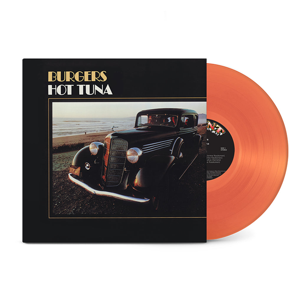 HOT TUNA - Burgers - 50th Anniversary (S.Y.E.O.R. 2023 Reissue) - LP - Transparent Neon Orange Vinyl