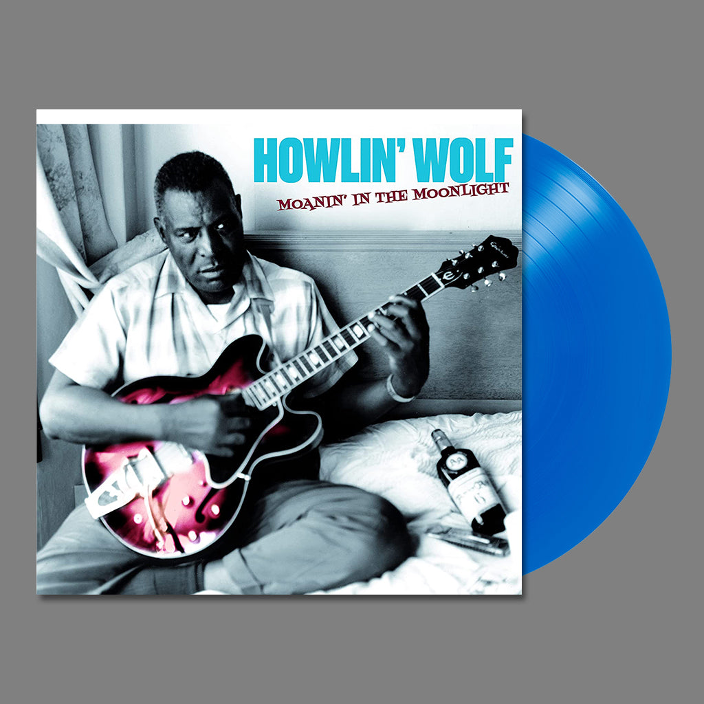 HOWLIN' WOLF - Moanin' In The Moonlight (Waxtime 2023 Reissue w/ 4 Bonus Tracks) - LP - 180g Blue Vinyl