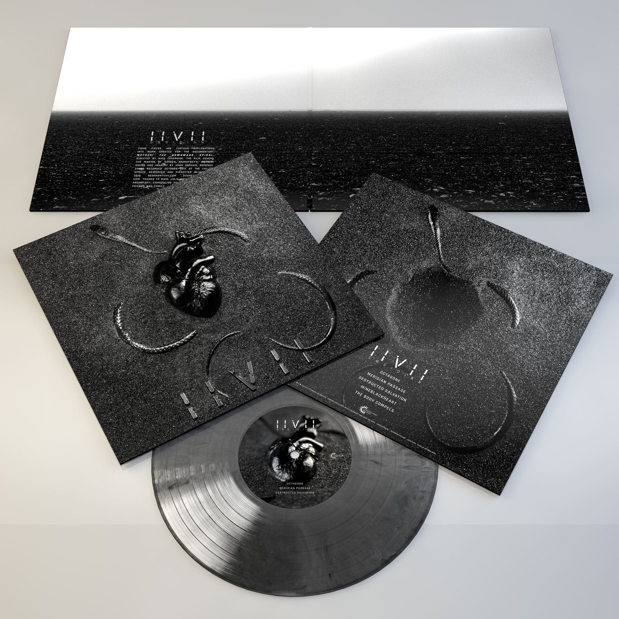 IIVII - Obsidian - LP - Silver And Black Vinyl [RSD2021-JUL 17]