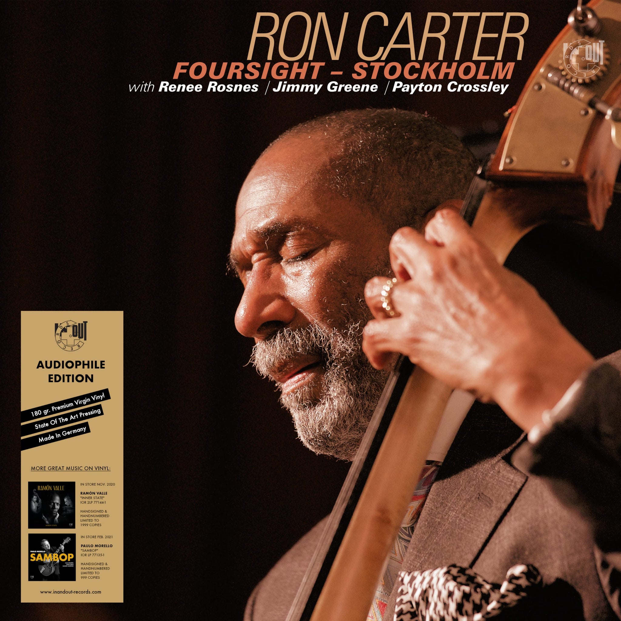 RON CARTER - Foursight: Stockholm - 2LP - Limited 180g Vinyl