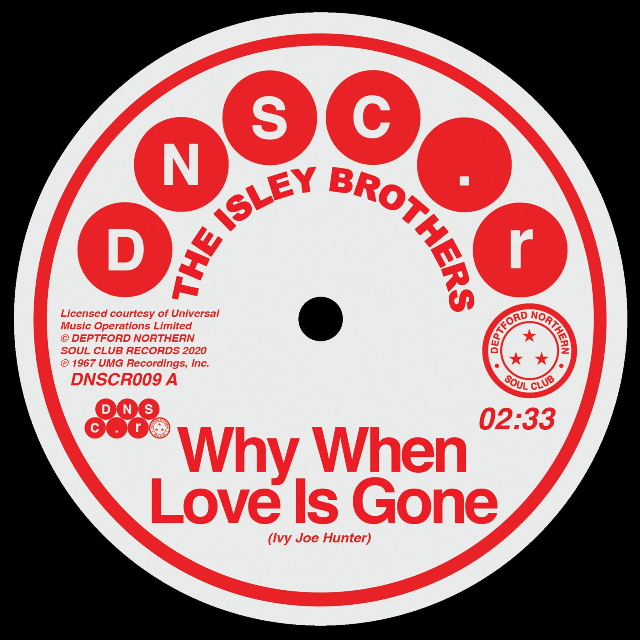 THE ISLEY BROTHER / BRENDA HOLLOWAY - Why When Love Is Gone / Can’t Hold The Feeling Back - 7" - Vinyl
