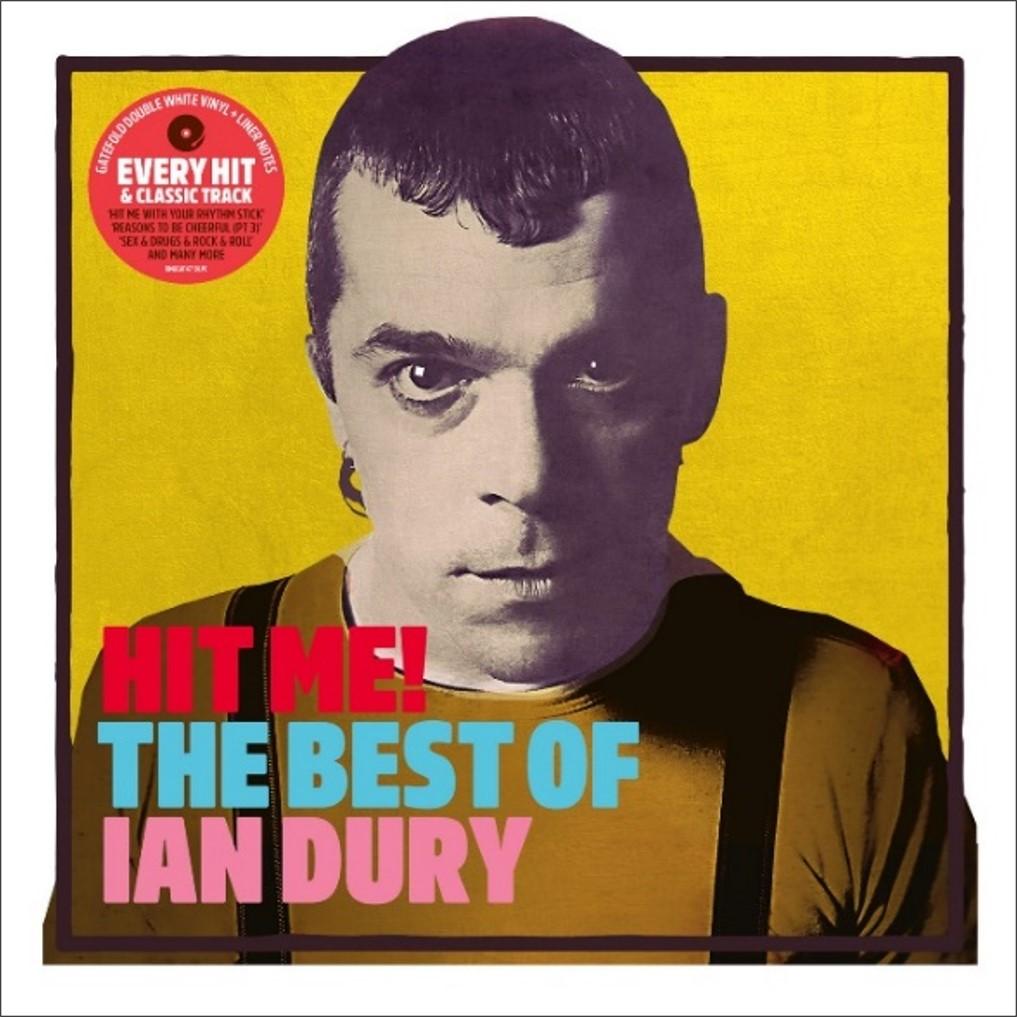 IAN DURY - Hit Me! The Best Of Ian Dury - 2LP - White Vinyl