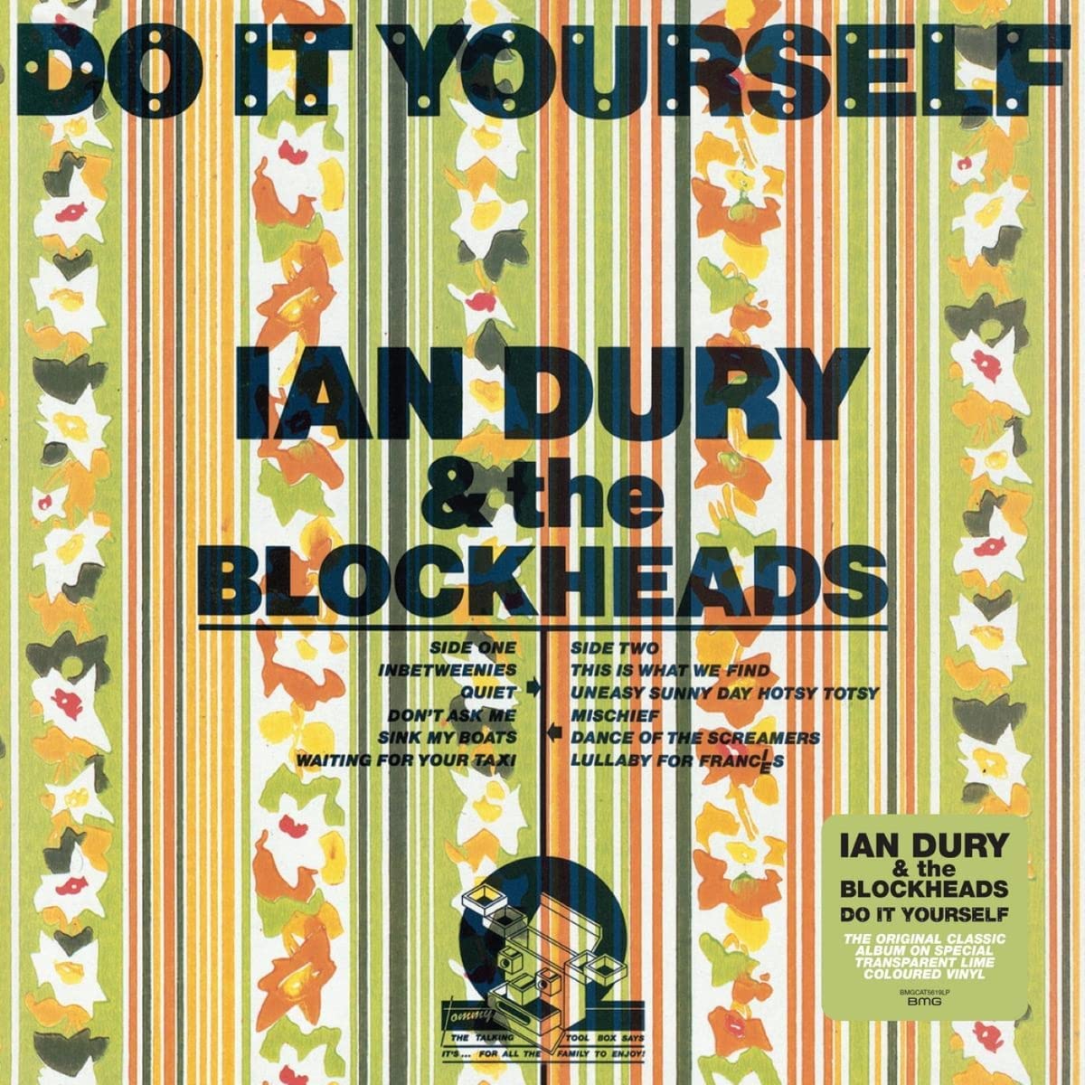 IAN DURY AND THE BLOCKHEADS - Do It Yourself (2022 Reissue) - LP - Transparent Lime Vinyl