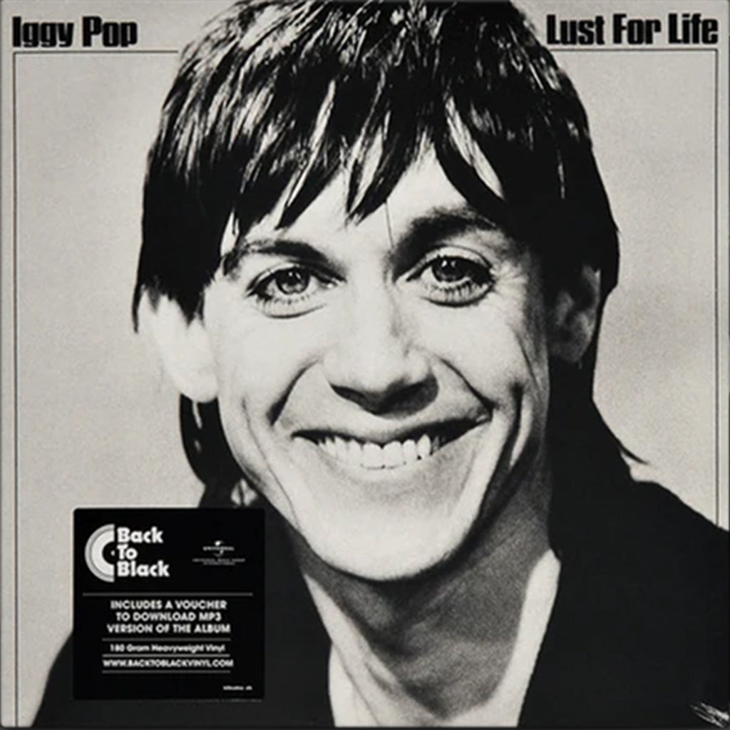 IGGY POP - Lust For Life - LP - 180g Vinyl