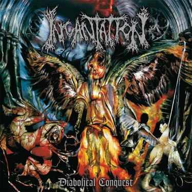 INCANTATION - Diabolical Conquest (2023 Reissue) - LP - Aqua Blue Vinyl