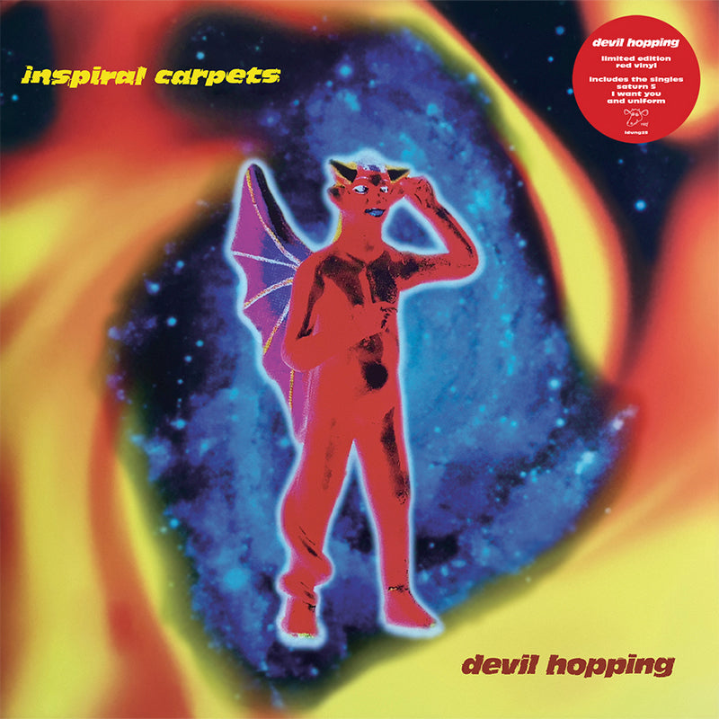 INSPIRAL CARPETS - Devil Hopping - LP - Red Vinyl