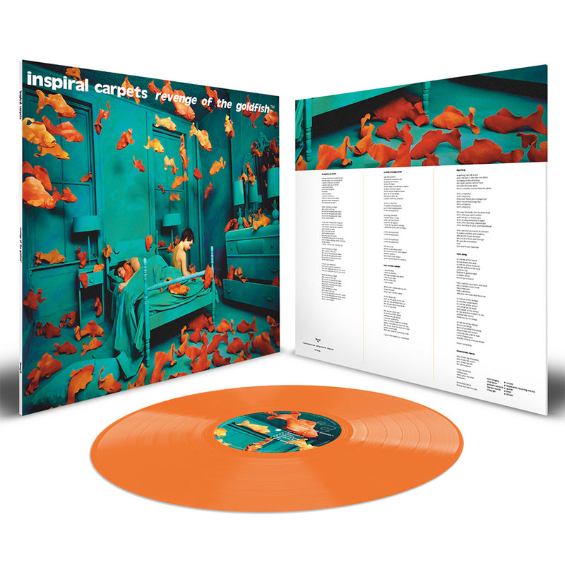 INSPIRAL CARPETS - Revenge Of The Goldfish (30th Anniv. Ed.) - LP - Transparent Orange Vinyl