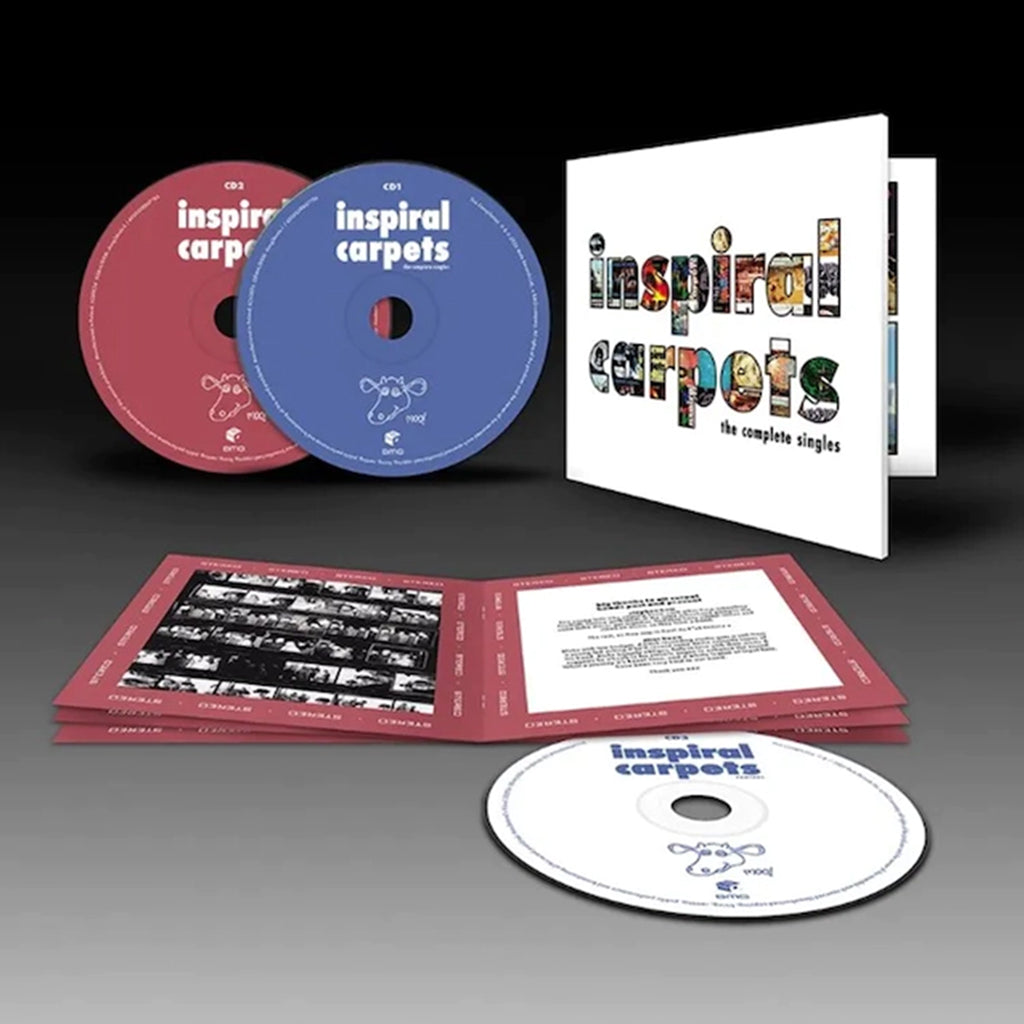 INSPIRAL CARPETS - The Complete Singles (Remastered w/ 8 page booklet) - 3CD