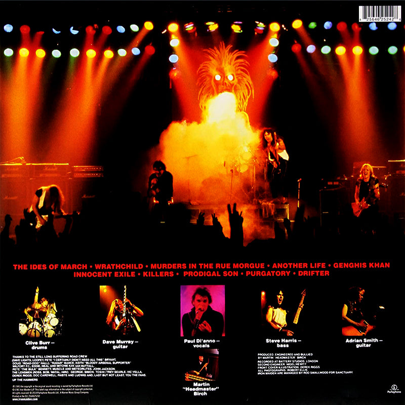 IRON MAIDEN - Killers - LP - 180g Vinyl