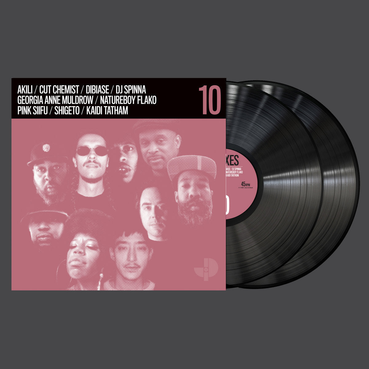 ADRIAN YOUNGE, ALI SHAHEED MUHAMMAD - Remixes JID010 - 2LP - Black Vinyl