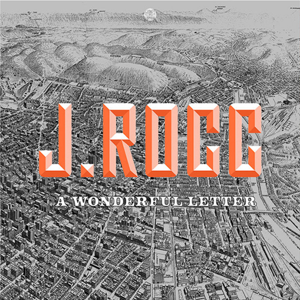 J. ROCC- A Wonderful Letter - LP - Smoke & Orange Vinyl