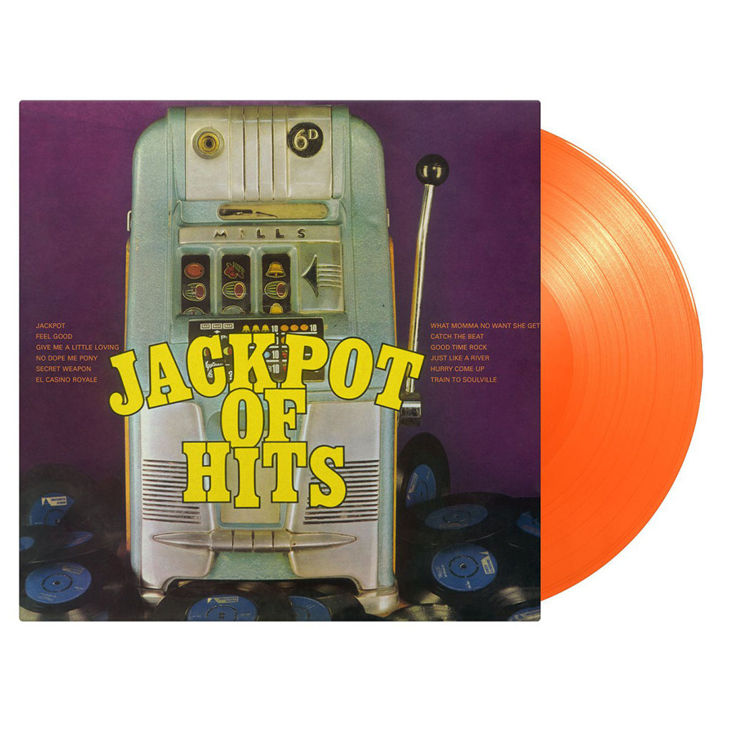 VARIOUS - Jackpot Of Hits - LP - 180g Orange Vinyl