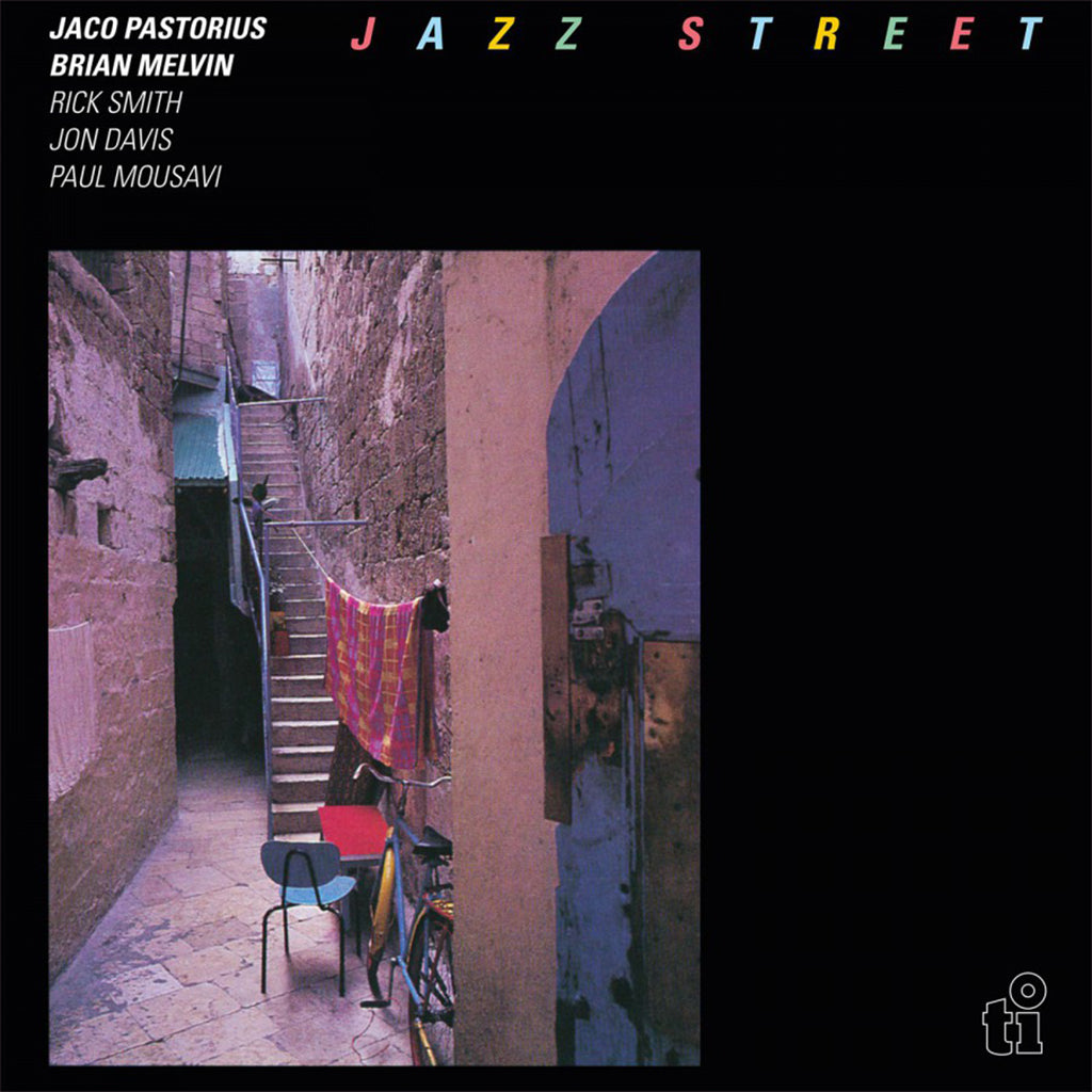 JACO PASTORIUS AND BRIAN MELVIN - Jazz Street - LP - 180g Turquoise Coloured Vinyl