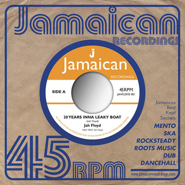 JAH FLOYD - 20 Years Inna Leaky Boat - 7" - Vinyl [RSD2021-JUN12]