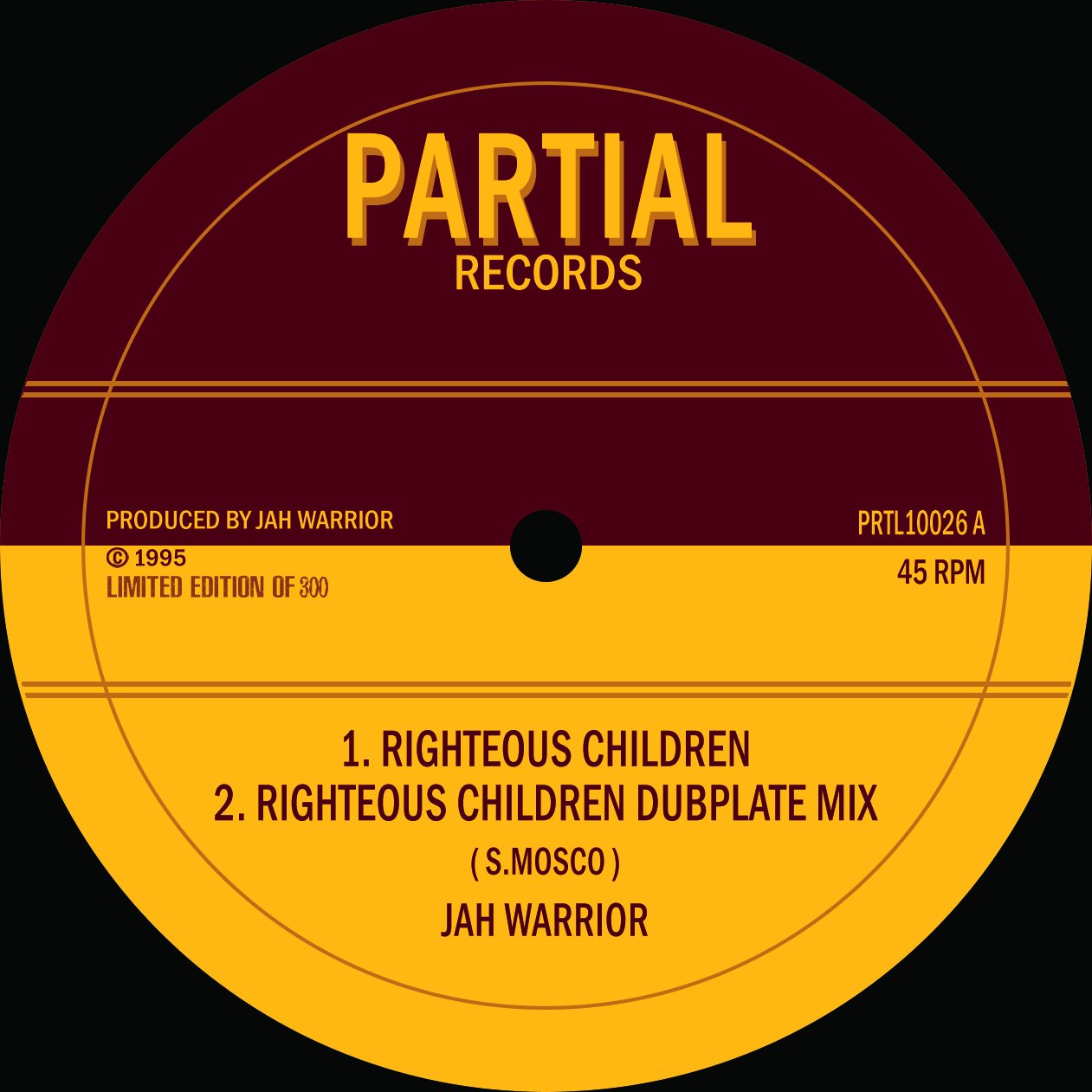 JAH WARRIOR - Righteous Children - 10"- Vinyl