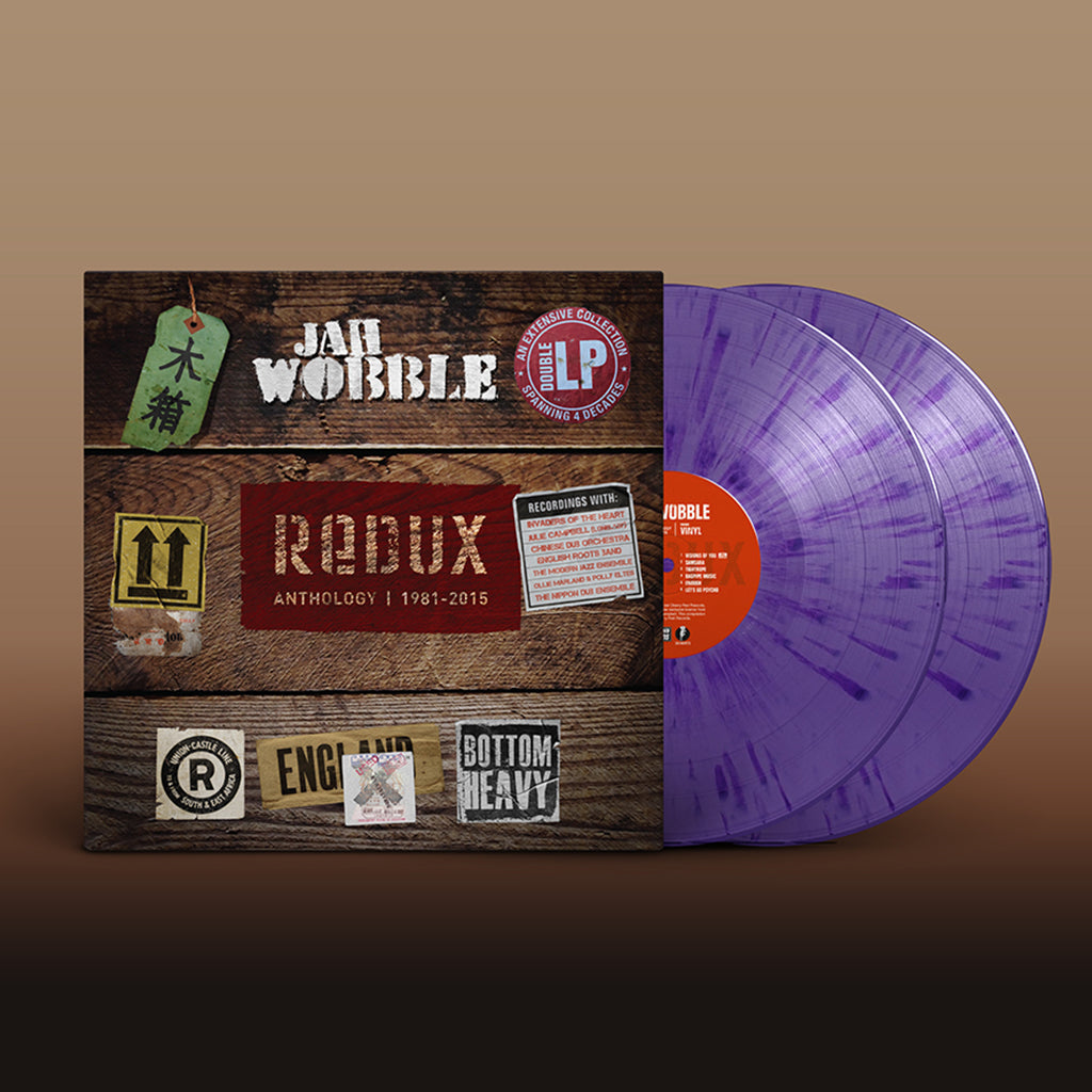 JAH WOBBLE - Redux (Anthology 1981 - 2015) - 2LP - Purple Splatter Vinyl [RSD23]