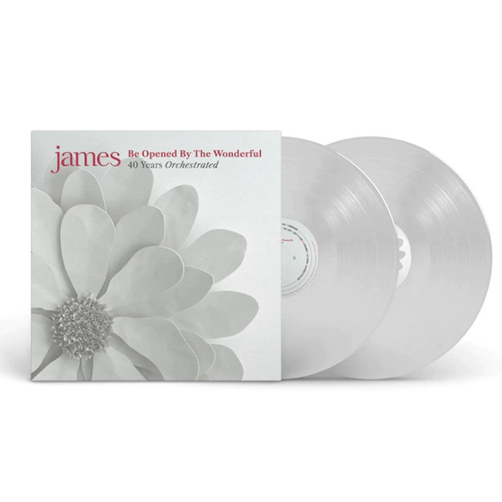 JAMES - Be Opened By The Wonderful (40 Years Orchestrated) - 2LP - Gatefold White Vinyl