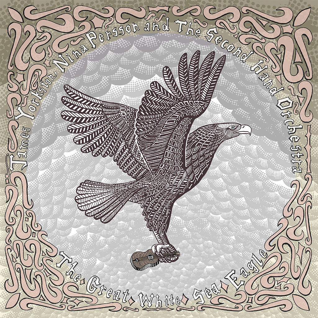 JAMES YORKSTON, NINA PERSSON AND THE SECOND HAND ORCHESTRA - The Great White Sea Eagle - LP - Gatefold Black Vinyl
