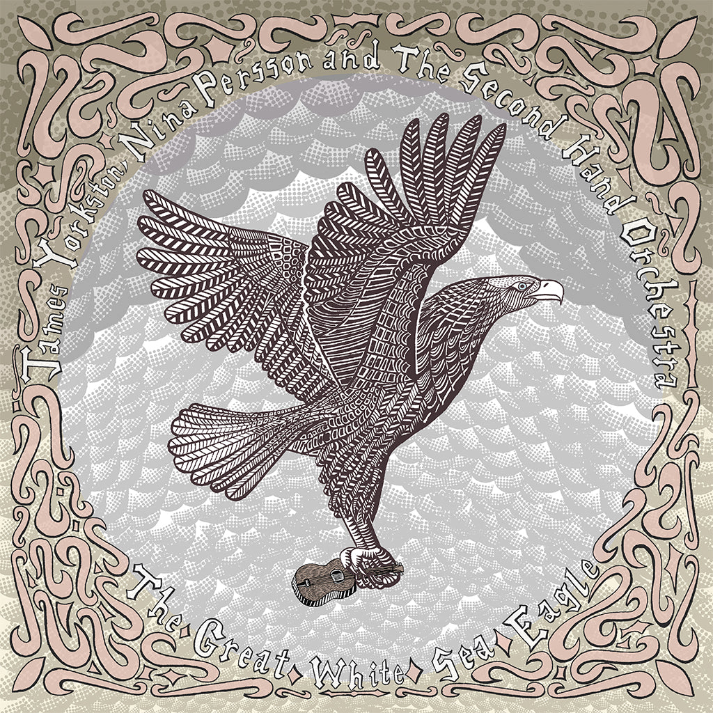 JAMES YORKSTON, NINA PERSSON AND THE SECOND HAND ORCHESTRA - The Great White Sea Eagle - LP - Gatefold Dark Green Vinyl
