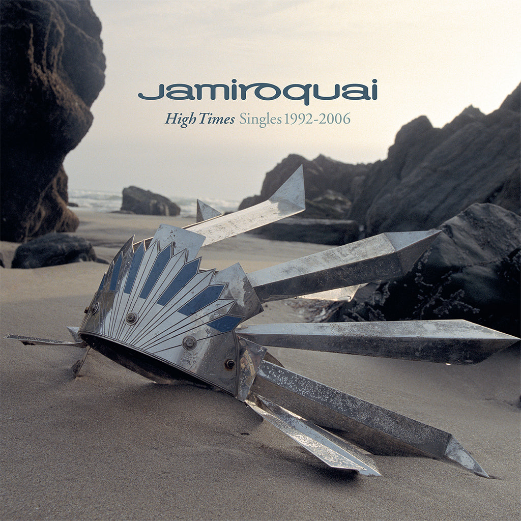 JAMIROQUAI - High Times - The Singles 1992 - 2006 (2022 Deluxe Ed. w/ Slipmat) - 2LP - Gatefold 180g Green Marbled Vinyl