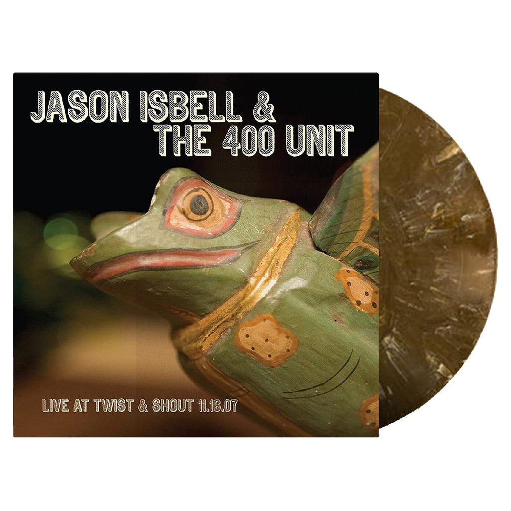 JASON ISBELL & THE 400 UNIT - Live From Twist & Shout 11.16.07 - EP - Root Beer Swirl Vinyl