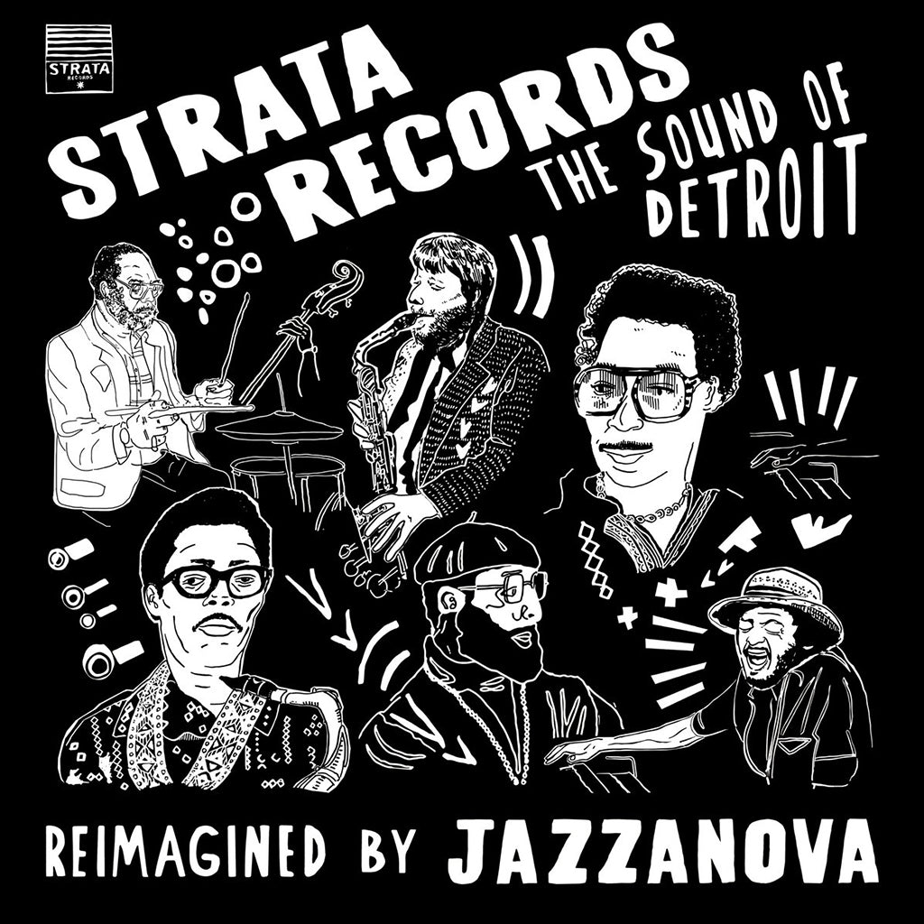 JAZZANOVA - Strata Records - The Sound of Detroit - Reimagined By Jazzanova - LP - Vinyl