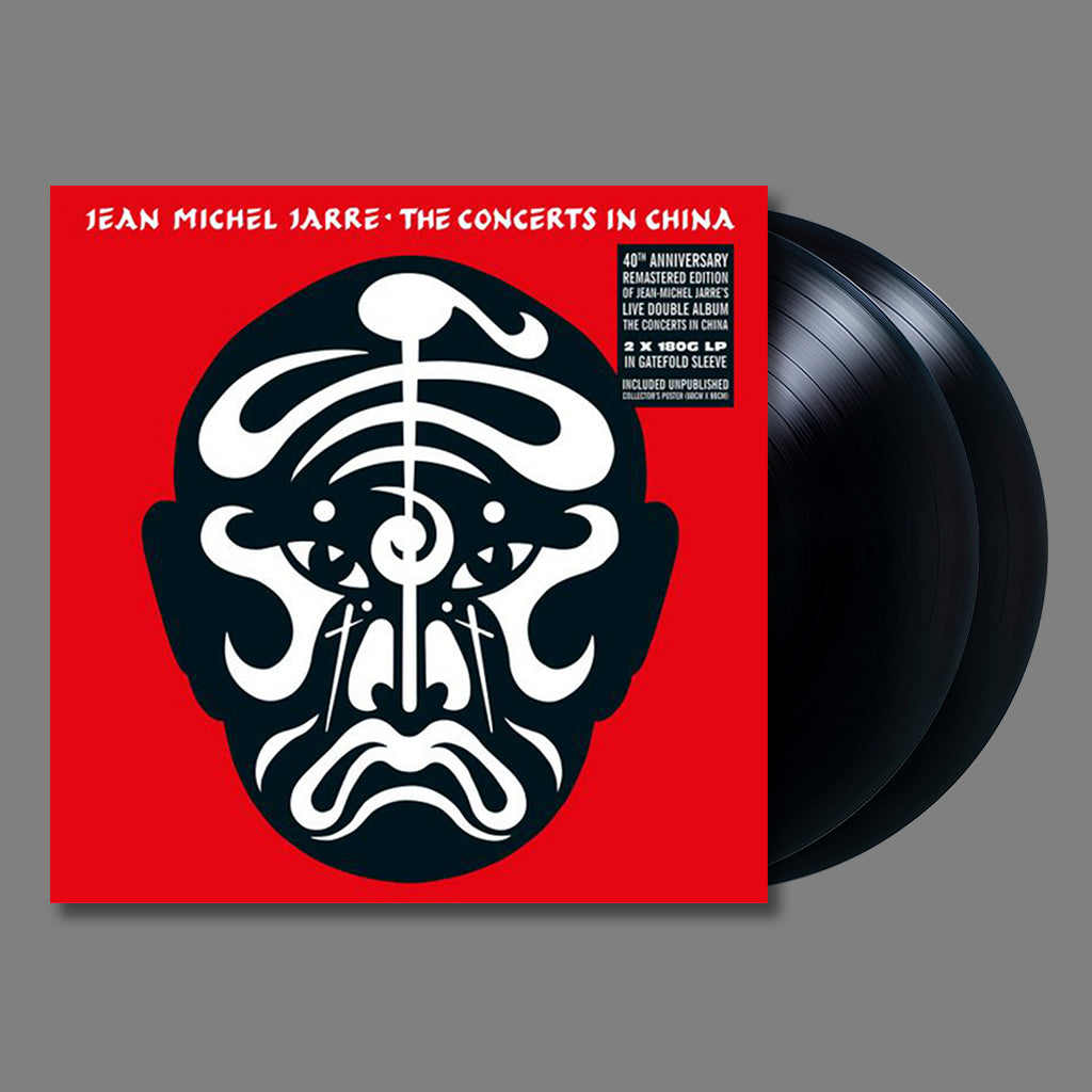 JEAN-MICHEL JARRE - The Concerts In China (40th Anniversary Remastered Ed. w/ Poster) - 2LP - Gatefold 180g Vinyl